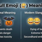 emoji skull meaning