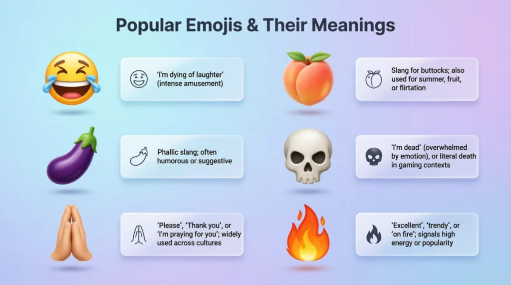 What do those emoji mean