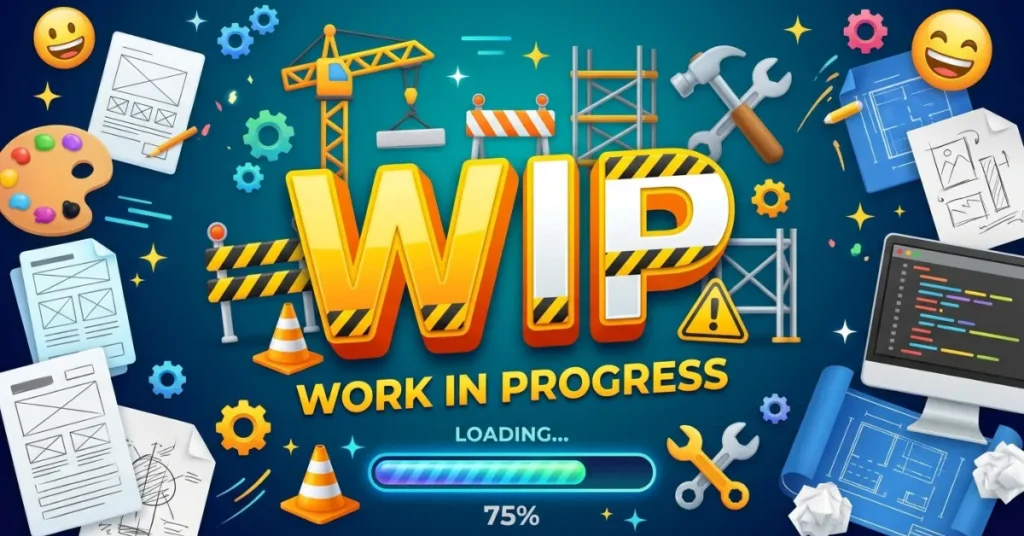 What do WIP emoji mean